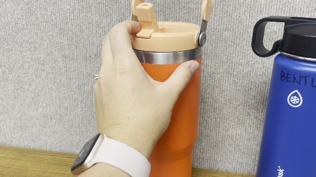 Watch ThermoFlask vs Stanley Insulated Water Bottle #thisorthat on